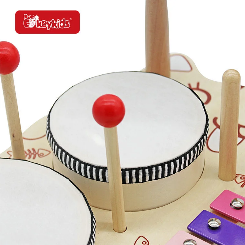 High Quality Educational Wooden Percussion Instruments Toy for Kids W07A257