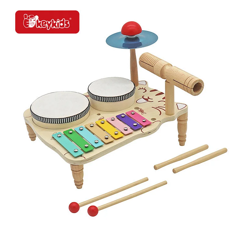 High Quality Educational Wooden Percussion Instruments Toy for Kids W07A257
